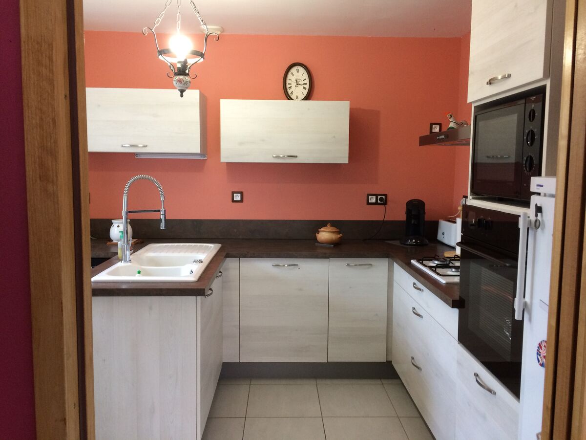 Cuisine avant-après sur mesure Trend + Artic wood