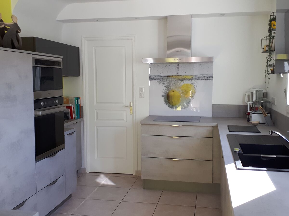 Rénovation cuisine équipée sur mesure Trend Béton Clair