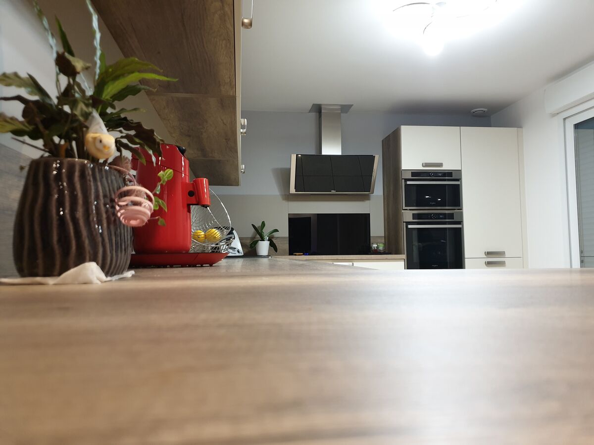 Cuisine avant-après sur mesure Trend Pannacotta Mat