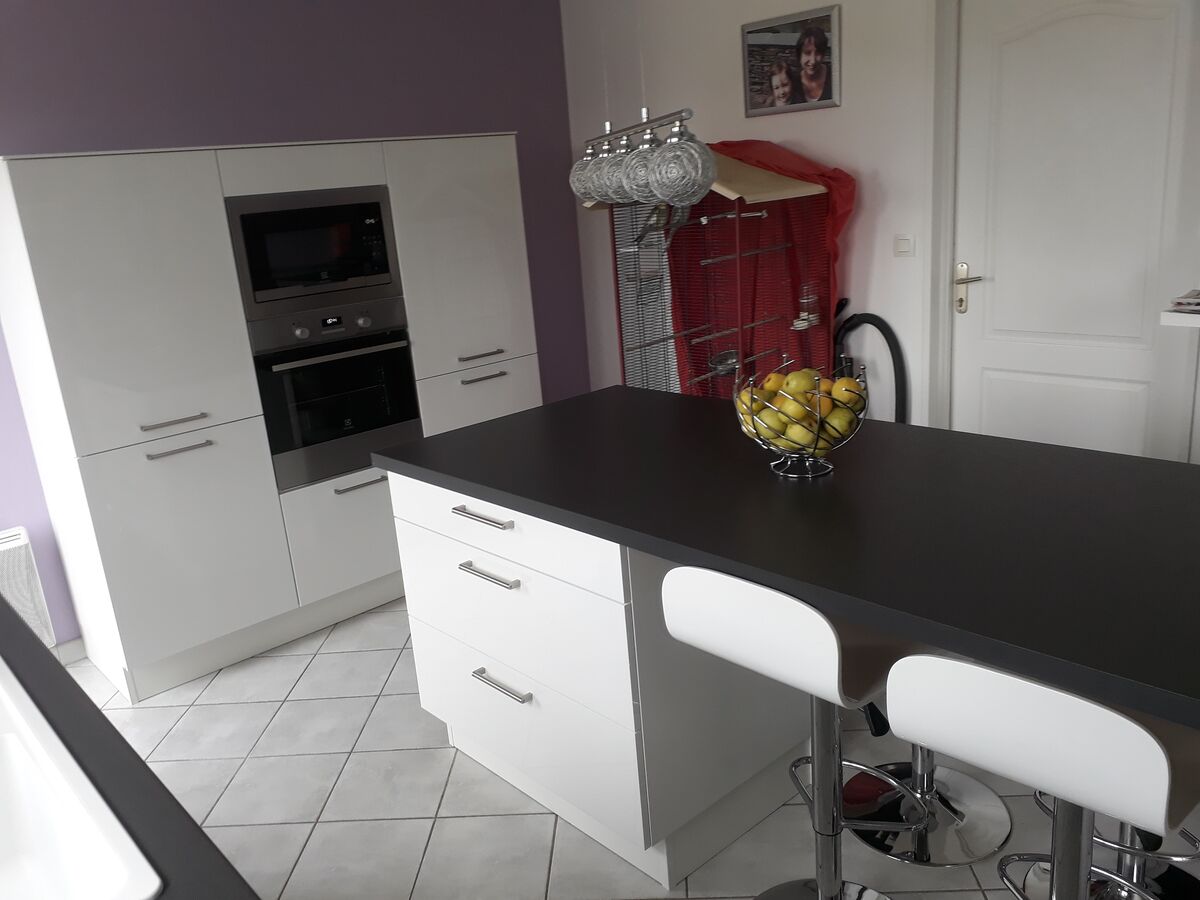 Rénovation cuisine sur mesure Light Blanc brillant