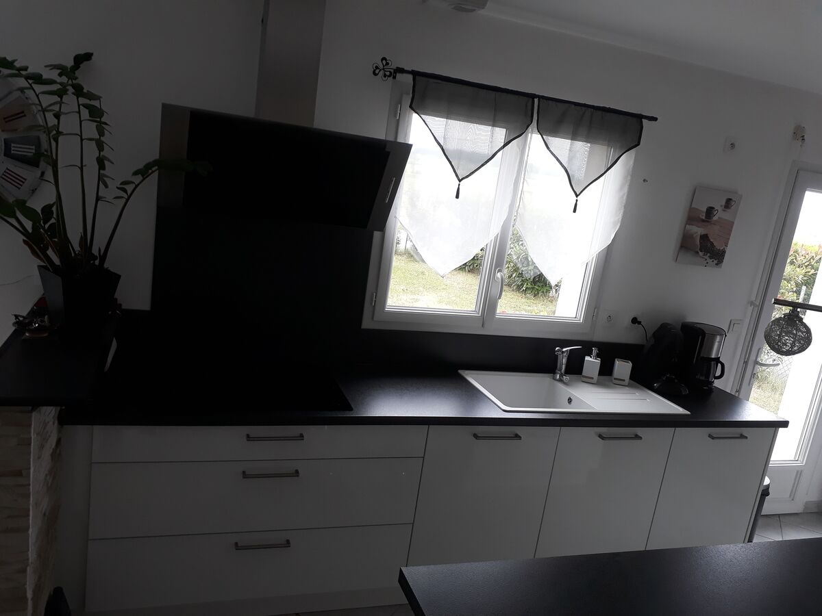 Cuisine avant-après sur mesure Light Blanc brillant