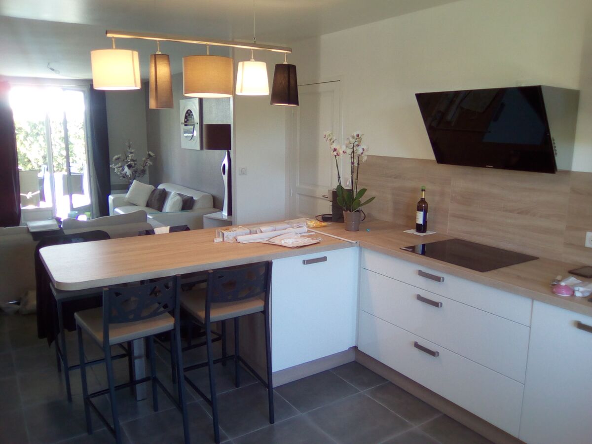 Rénovation cuisine sur mesure Light Blanc brillant