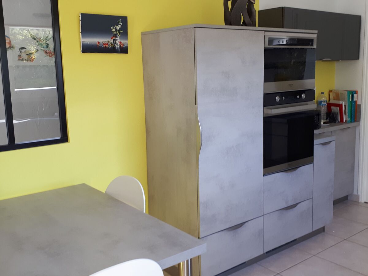 Cuisine avant-après sur mesure Trend Béton Clair