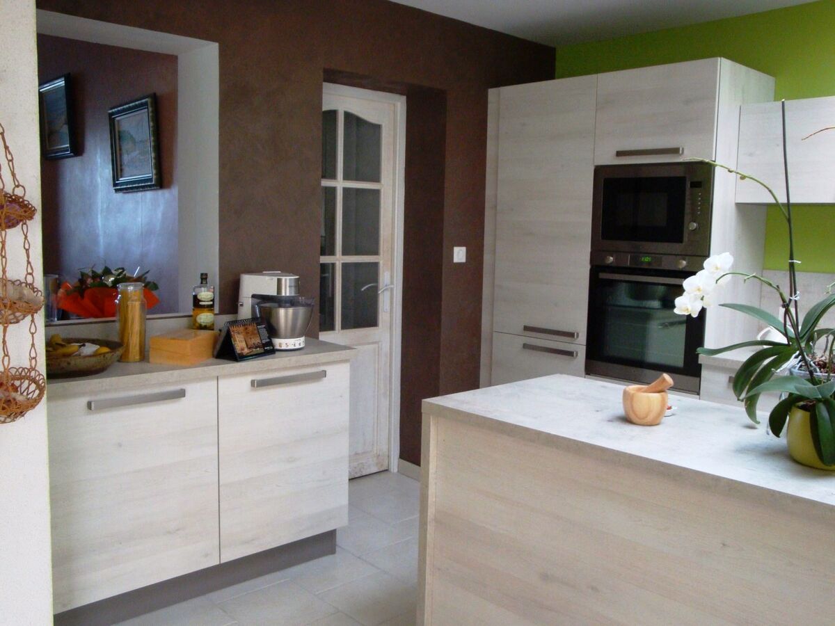 Cuisine avant-après sur mesure Trend + Artic wood