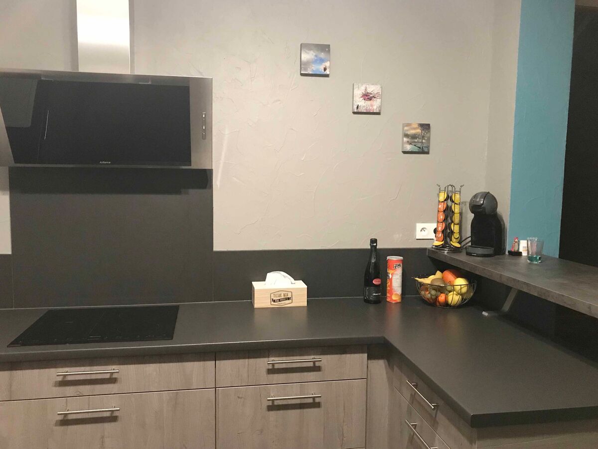 Rénovation cuisine sur mesure Label Chêne sable synchrone