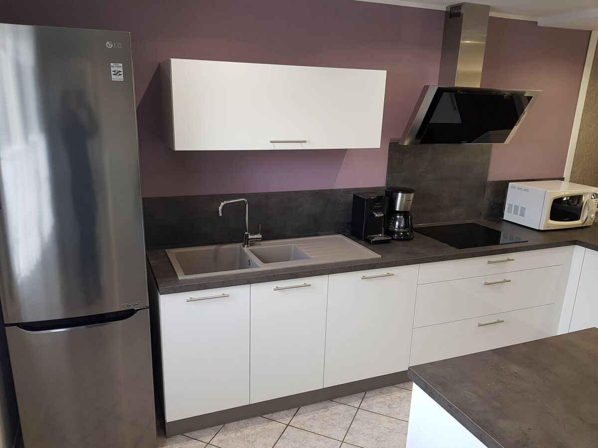 Cuisine équipée sur mesure Light Blanc Brillant