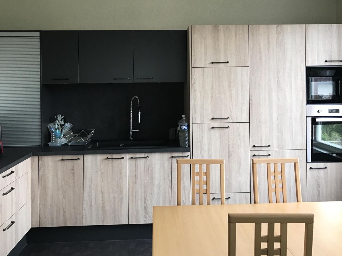 Cuisine avant-après sur mesure Trend + Nordic spirit