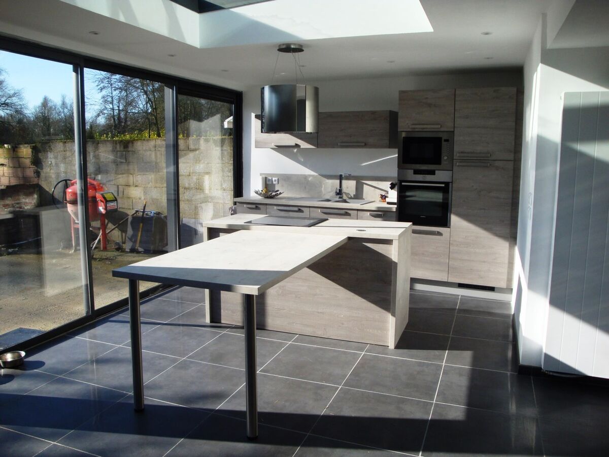 Cuisine équipée sur mesure Label Chêne Sable Synchrone