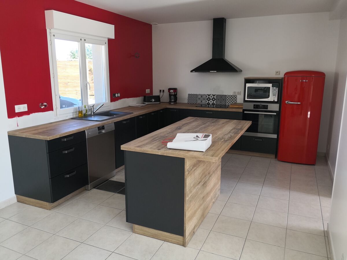 Cuisine sur mesure SQUARE Laqué Métal de Bernard P. Réalisation