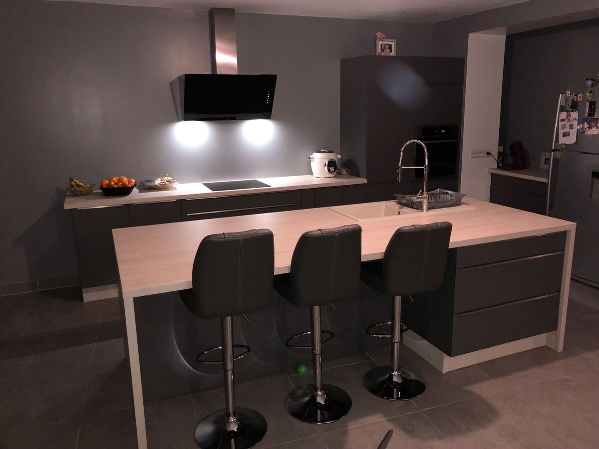 Cuisine équipée sur mesure Trend Soft Grey