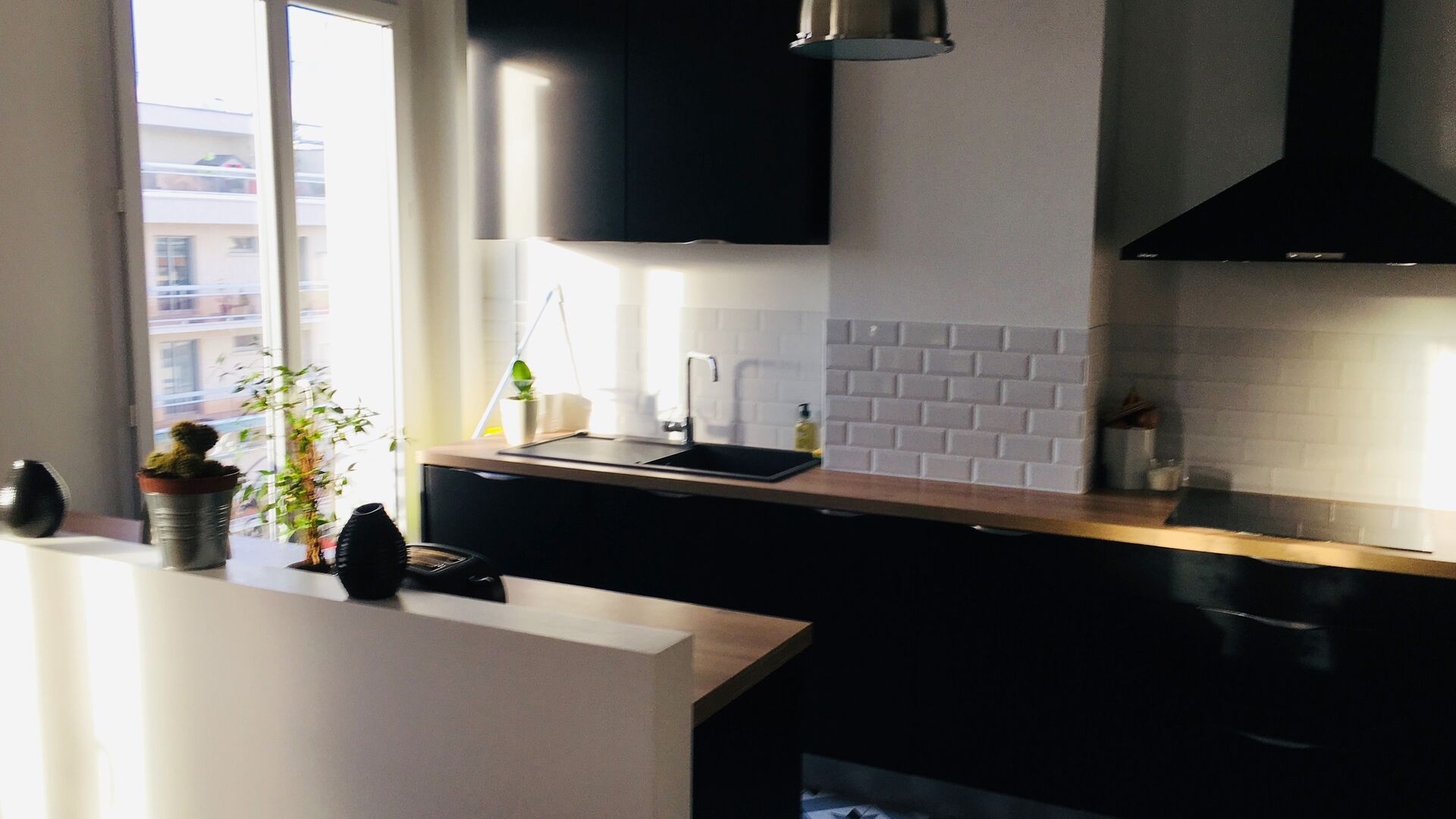 Cuisine équipée sur mesure Velvet Noir Soft