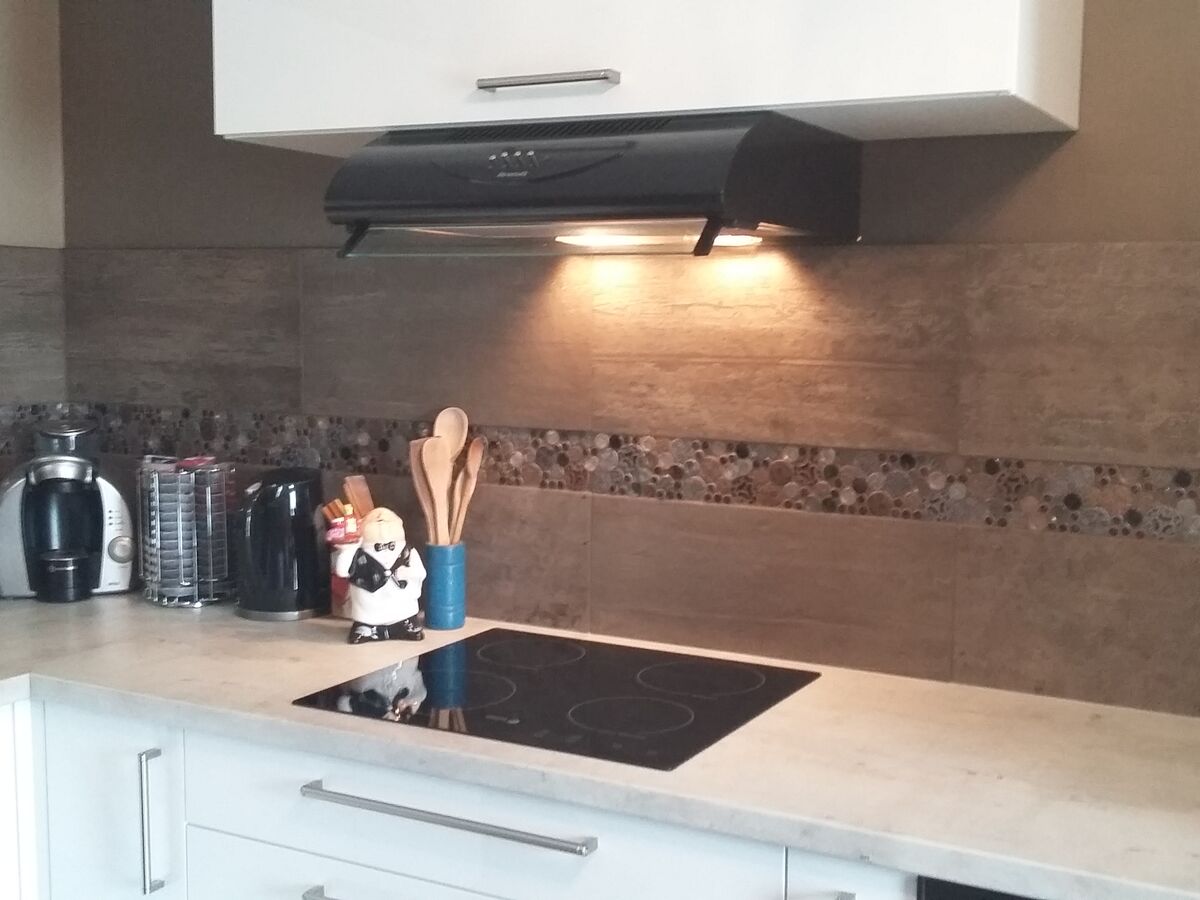 Cuisine avant-après sur mesure Light Blanc brillant