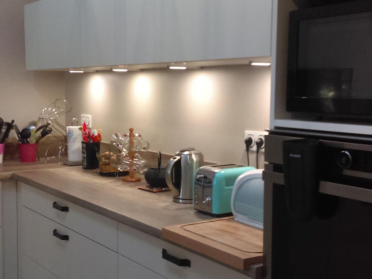 Cuisine avant-après sur mesure Trend Pannacotta Mat