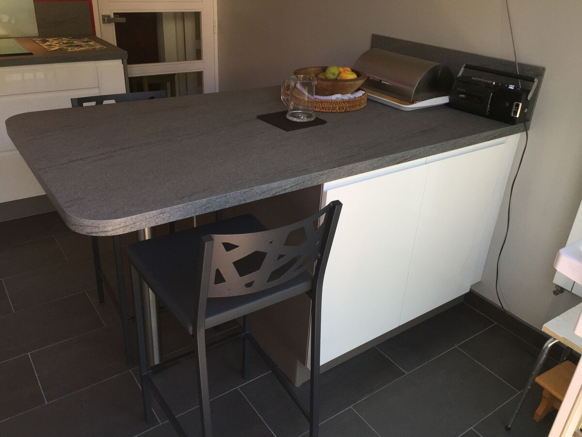 Cuisine avant-après sur mesure Pure Brillant Blanc Brillant