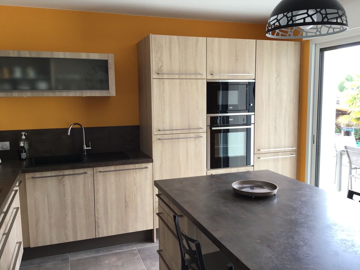 Cuisine avant-après sur mesure Trend Chêne Timber