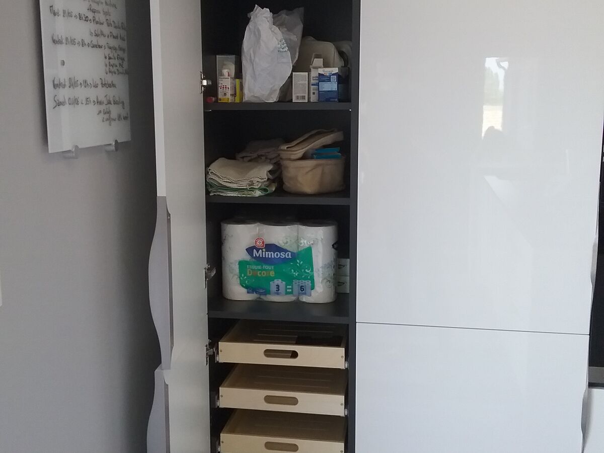 Rénovation cuisine équipée sur mesure Light Blanc brillant