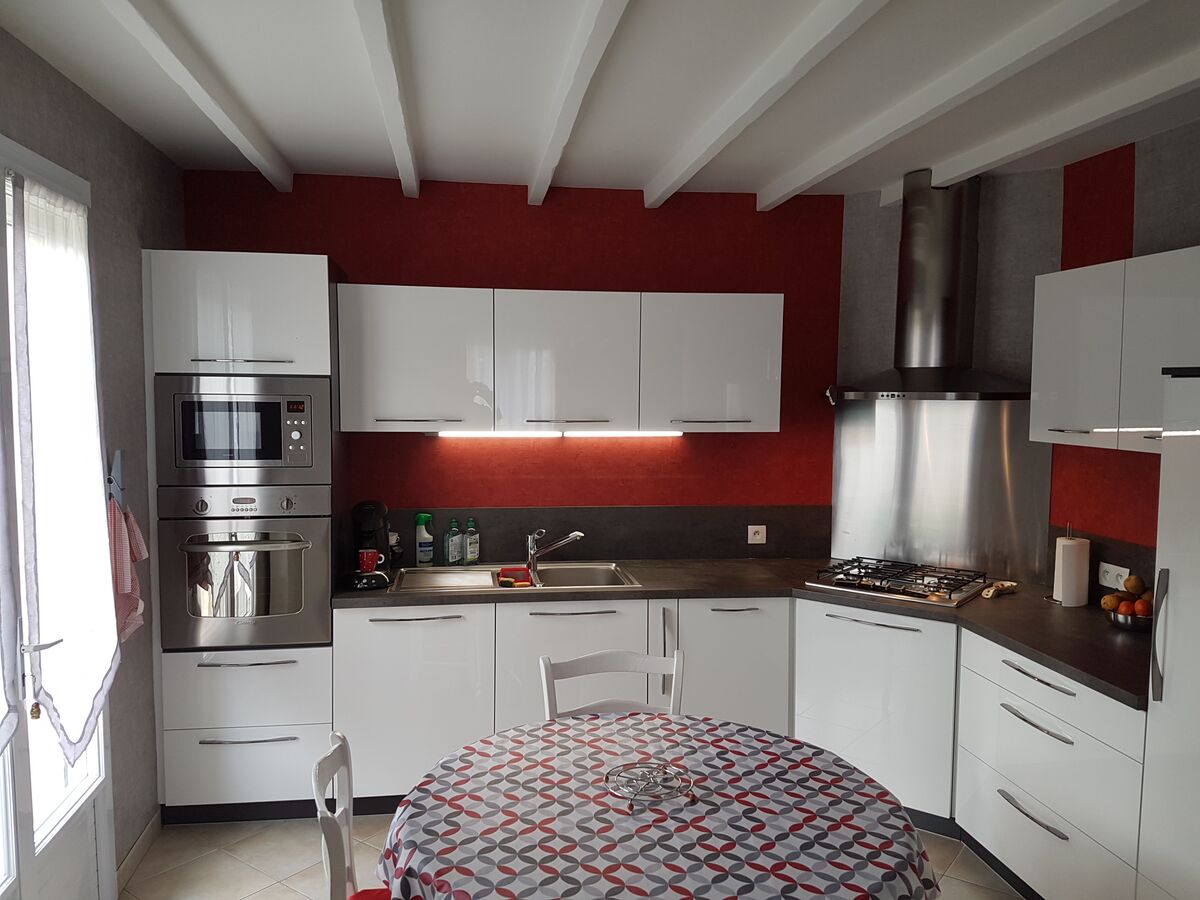 Cuisine équipée sur mesure Light Blanc Brillant