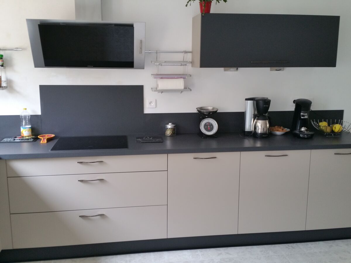 Cuisine équipée sur mesure Trend + Taupe mat