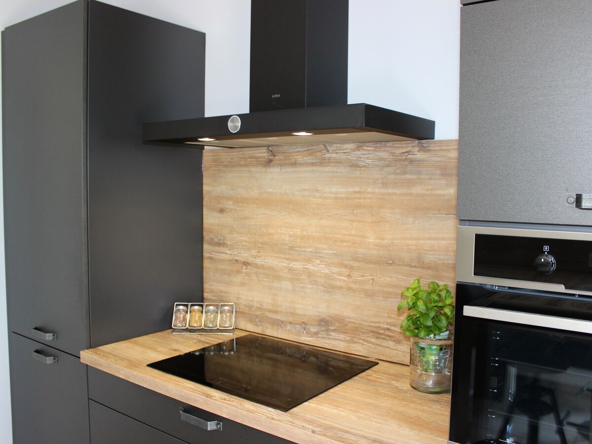 Cuisine avant-après sur mesure Label Métal Brossé