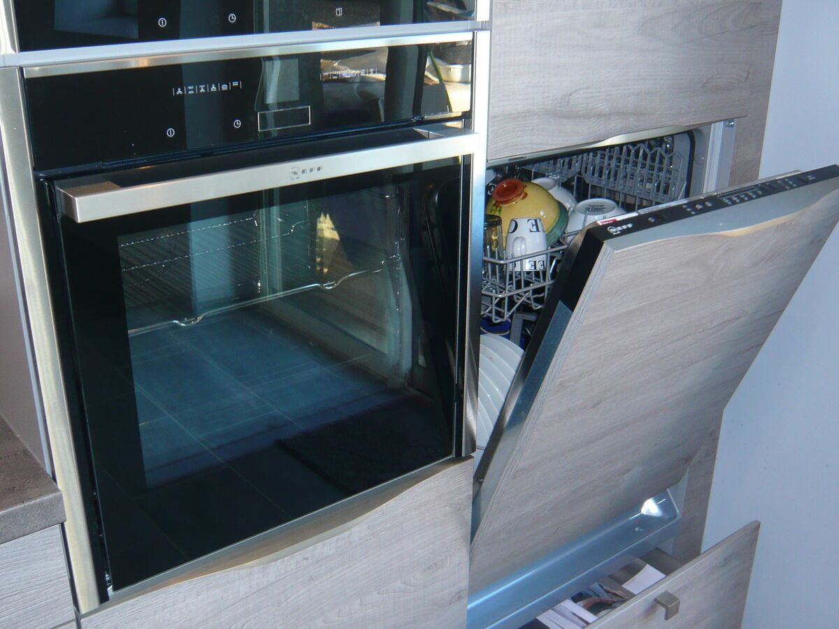 Cuisine avant-après sur mesure Label Chêne Sable Synchrone