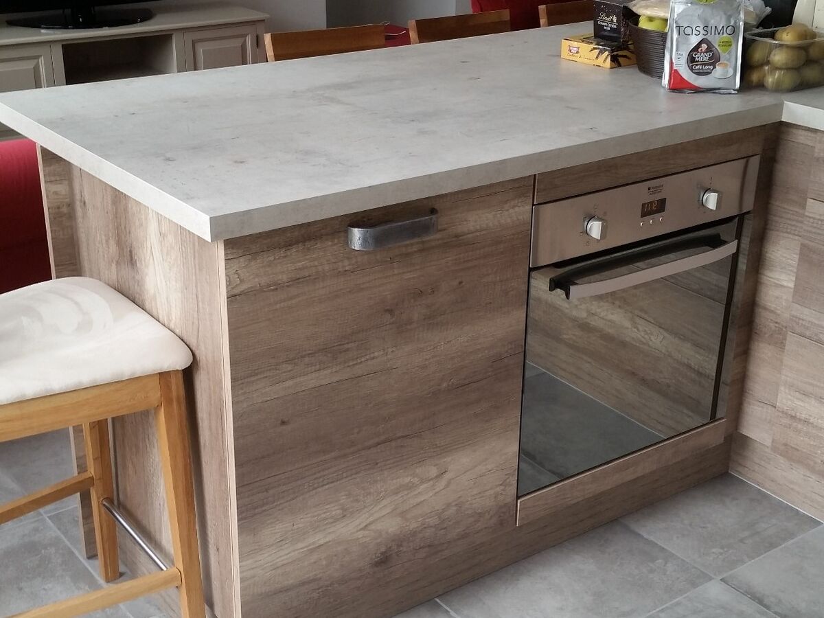 Cuisine avant-après sur mesure Trend + Winoka