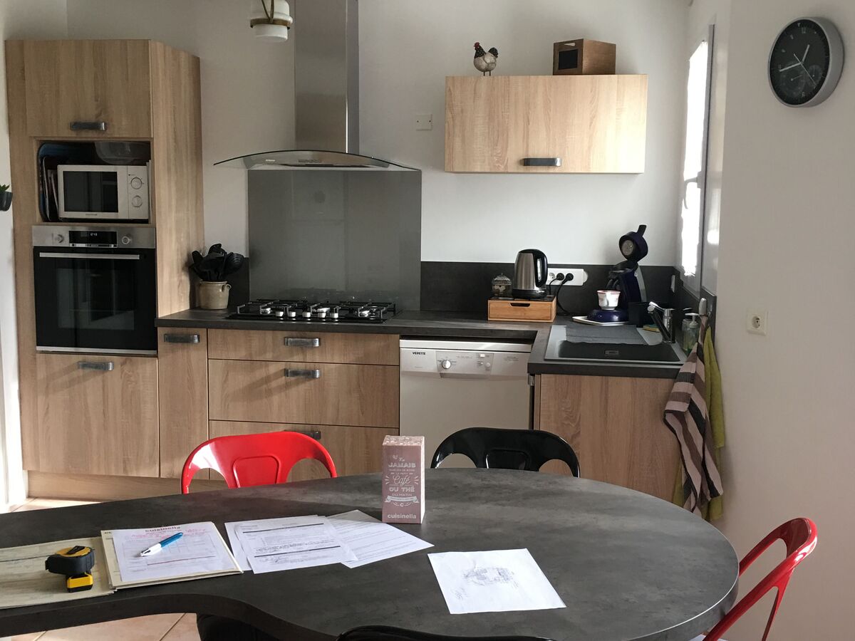 Cuisine avant-après sur mesure Trend Chêne Timber