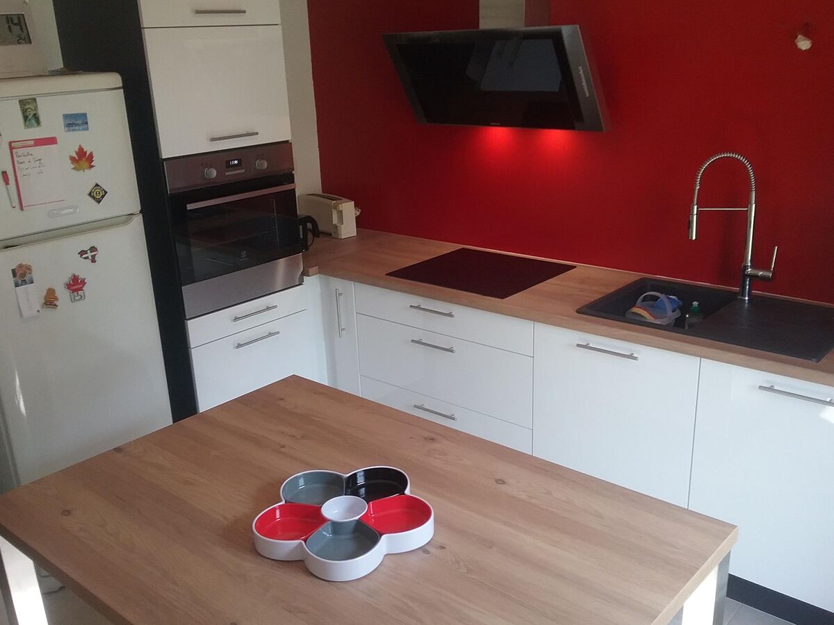 Rénovation cuisine équipée sur mesure Light Blanc Brillant