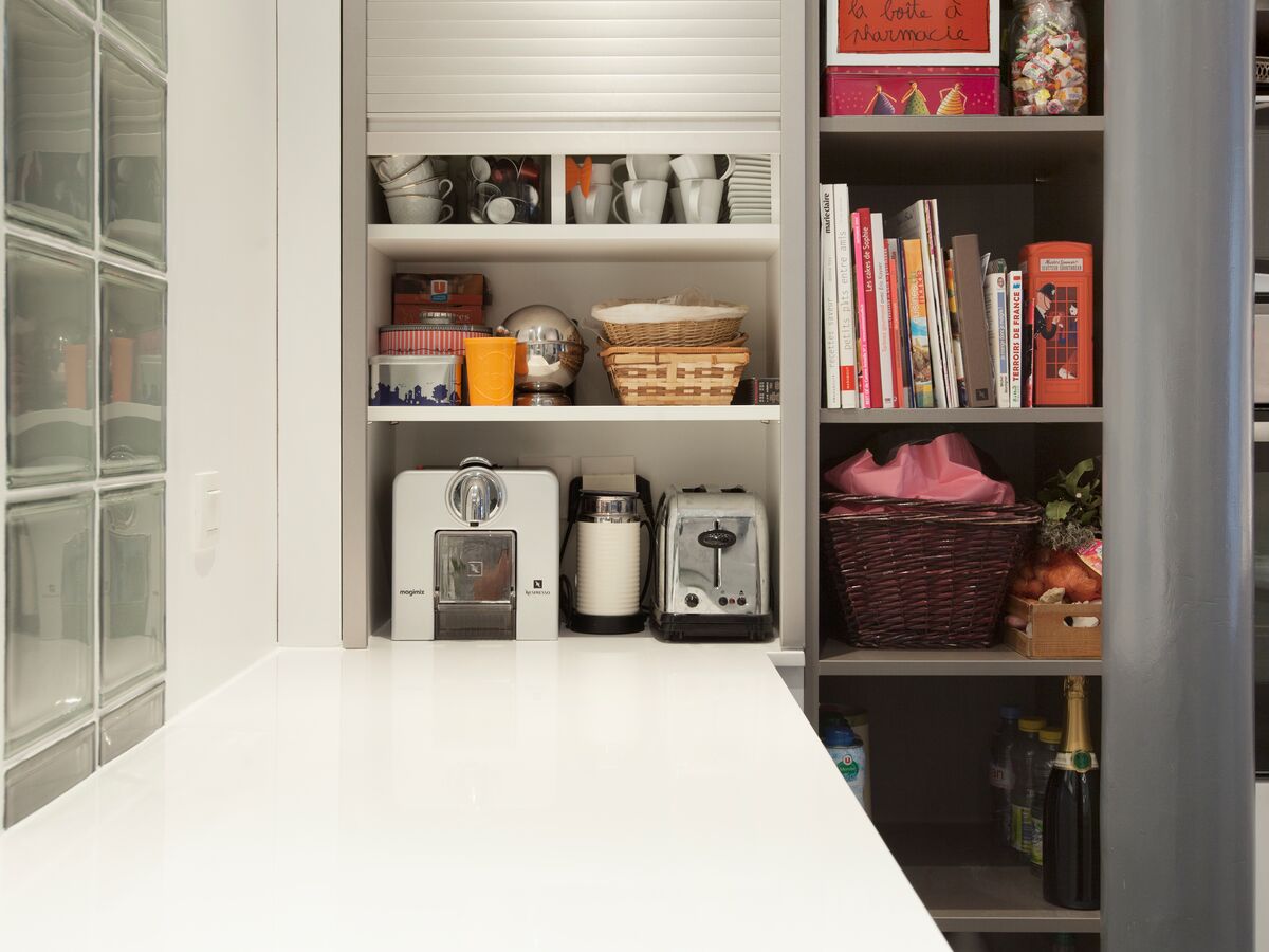 Cuisine avant-après sur mesure Trend + Blanc Mat