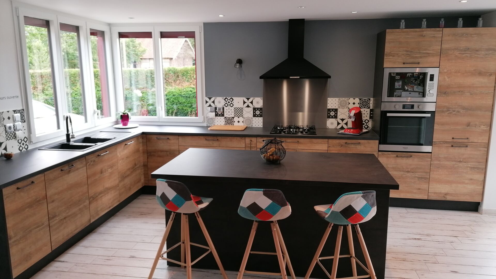 Cuisine équipée sur mesure Trend Hipster Wood