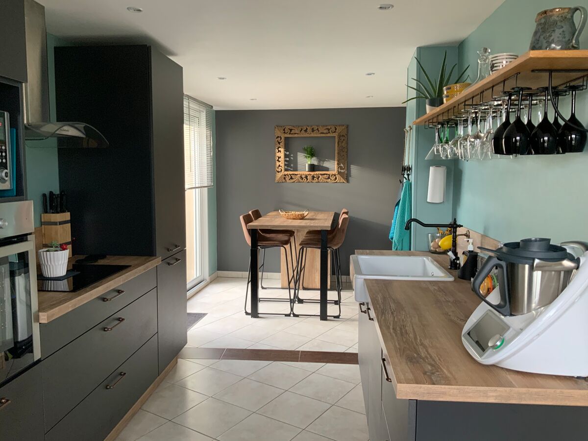 Cuisine équipée sur mesure LABEL Métal Brossé