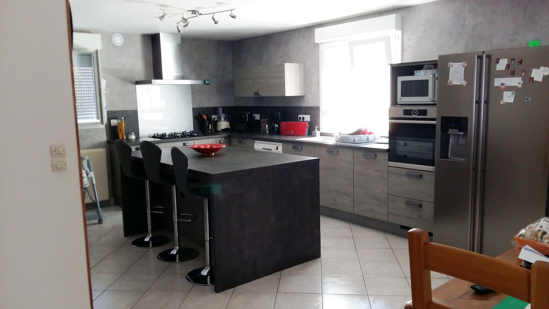 Cuisine équipée sur mesure Label Chêne Sable Synchrone