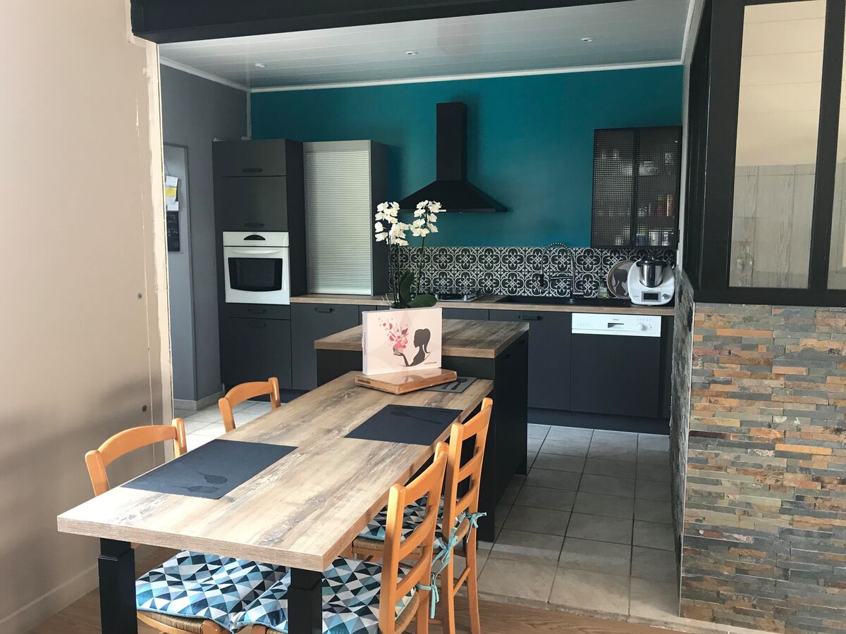 Rénovation cuisine équipée sur mesure Label Métal Brossé