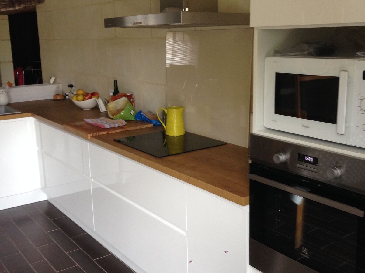 Rénovation cuisine sur mesure Pure Brillant Blanc Brillant