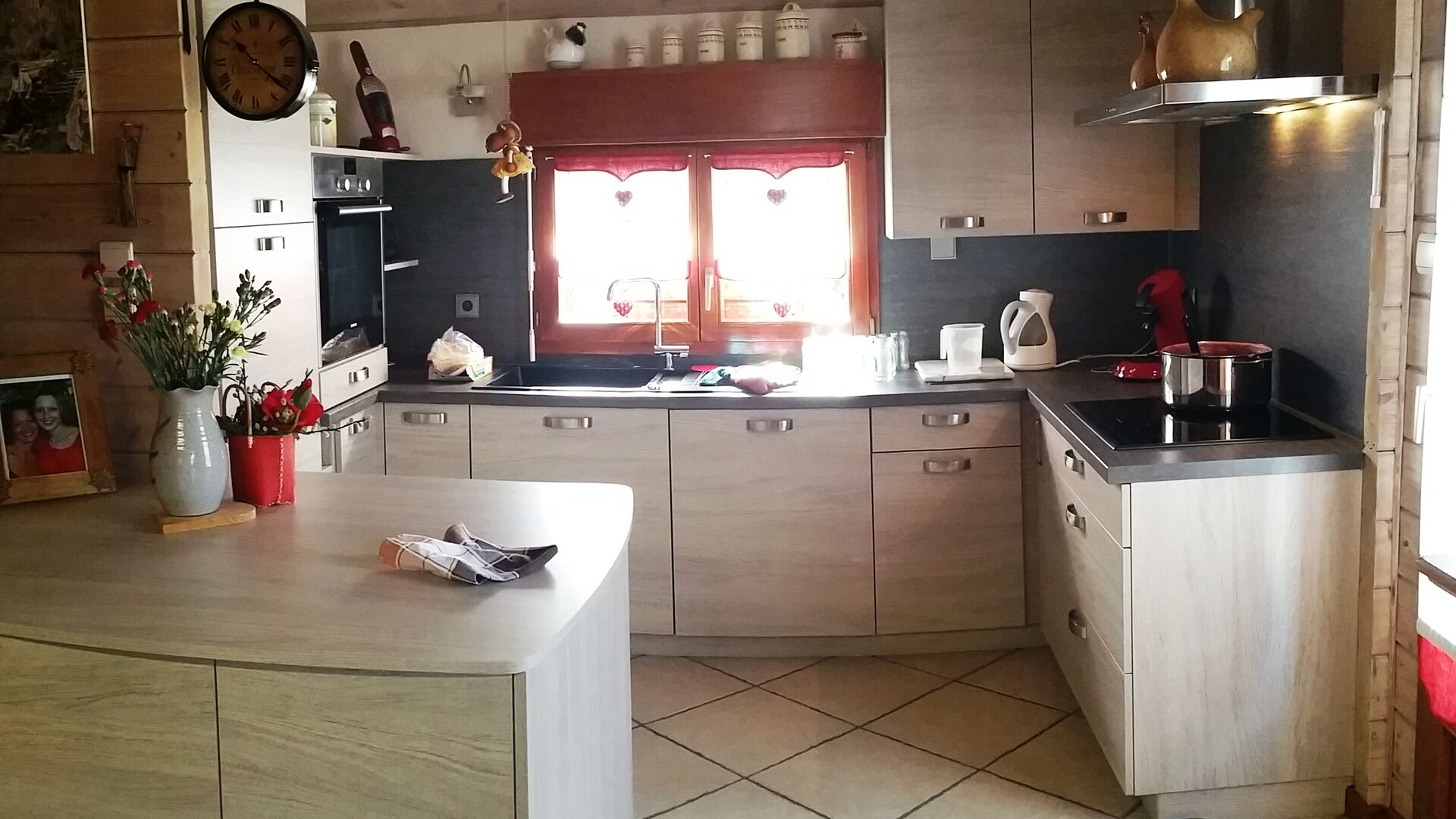 Cuisine équipée sur mesure Label Chêne Sable Synchrone