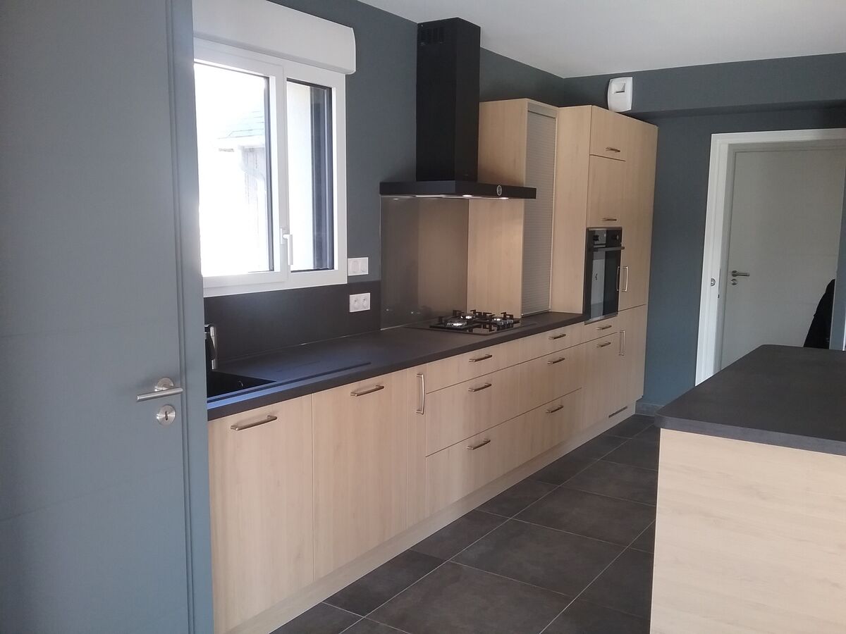 Cuisine avant-après sur mesure Trend Soft Oak