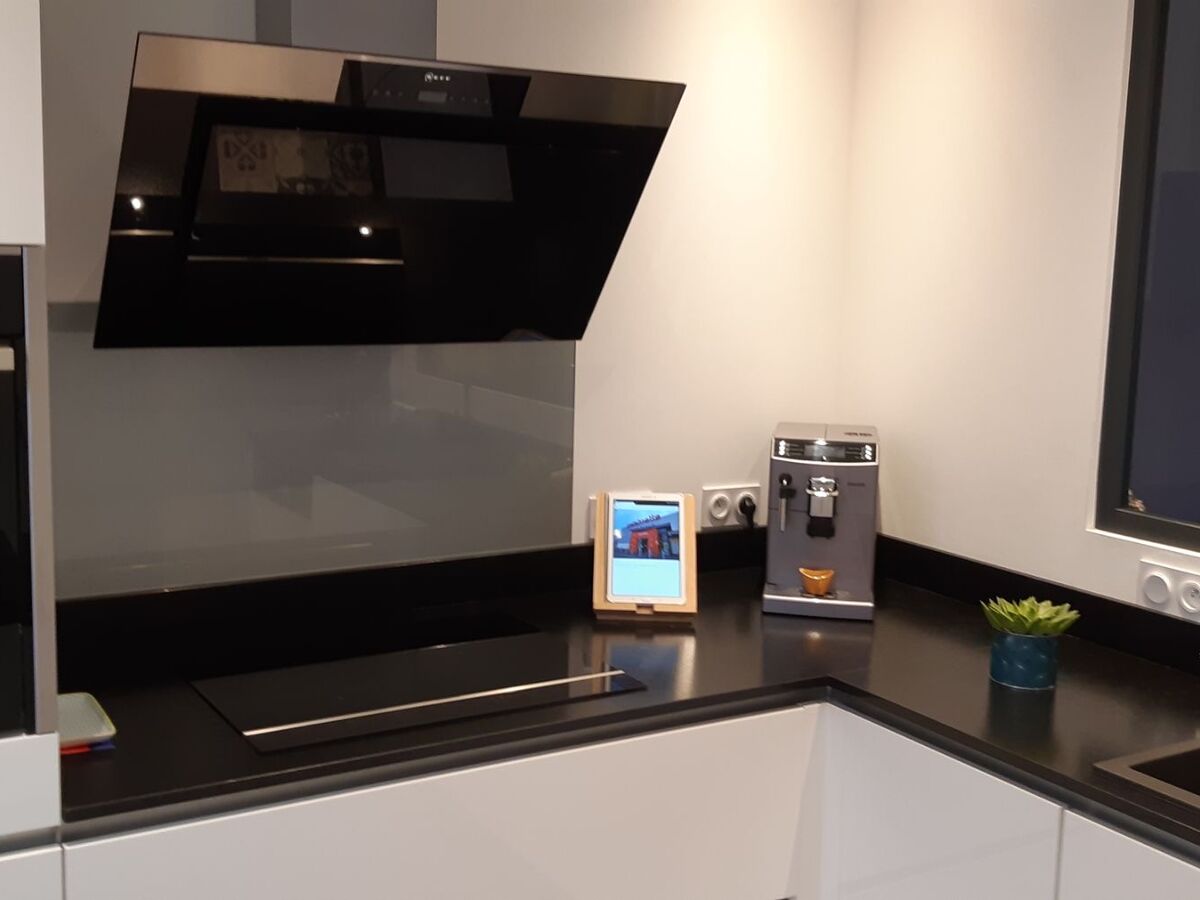 Rénovation cuisine équipée sur mesure E Light Blanc Brillant