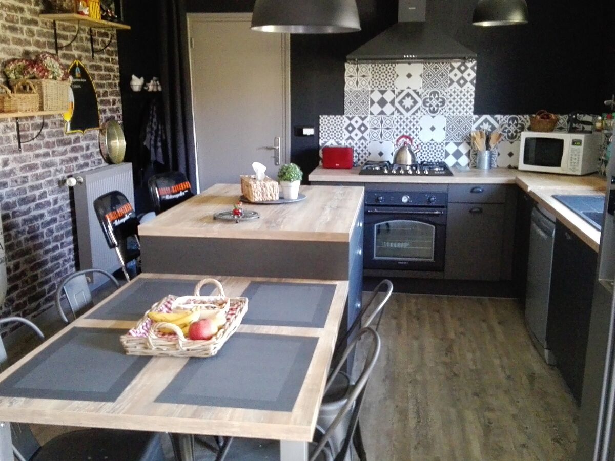 Rénovation cuisine équipée sur mesure Label Métal Brossé