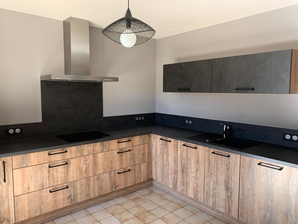 Rénovation cuisine équipée sur mesure Trend Hipster Wood