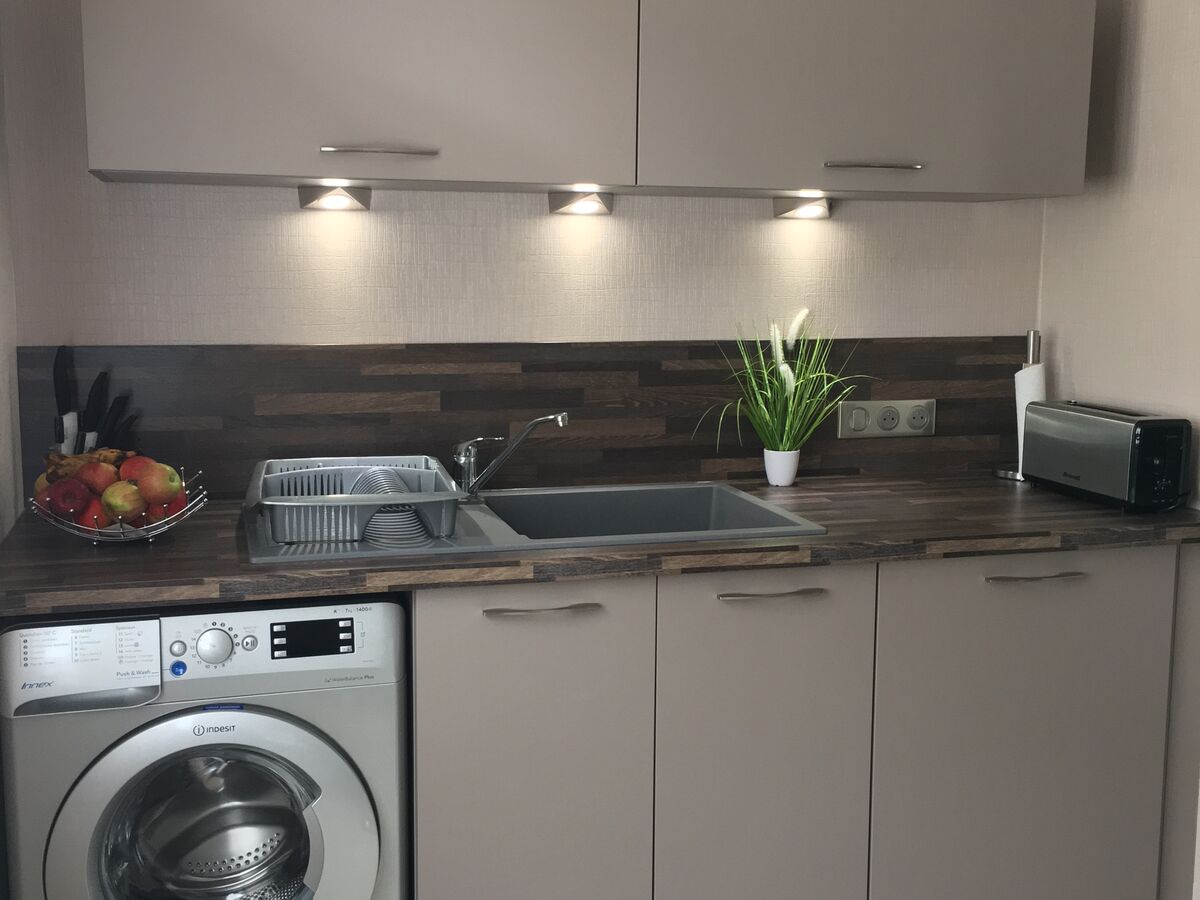 Cuisine avant-après sur mesure Trend + Taupe mat