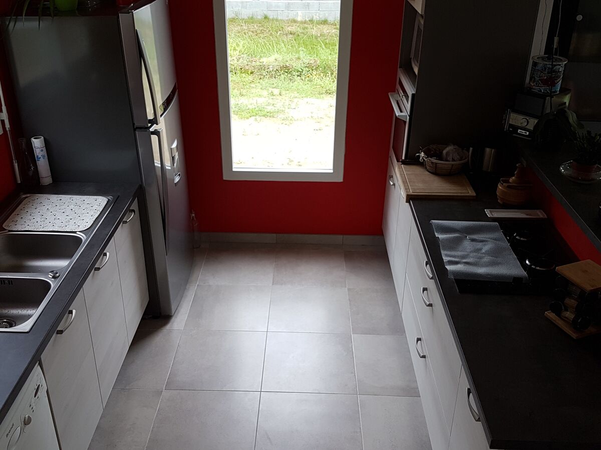 Cuisine avant-après sur mesure Trend + Artic wood