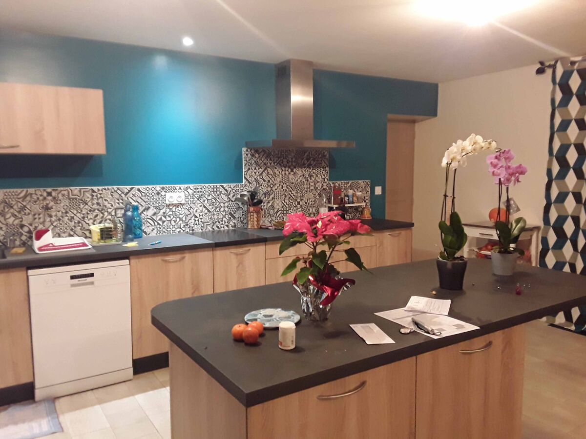 Rénovation cuisine sur mesure Trend + Chêne timber