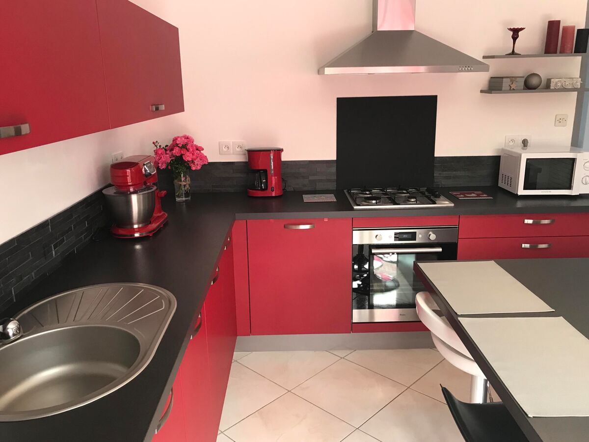 Cuisine avant-après sur mesure Trend Cranberry