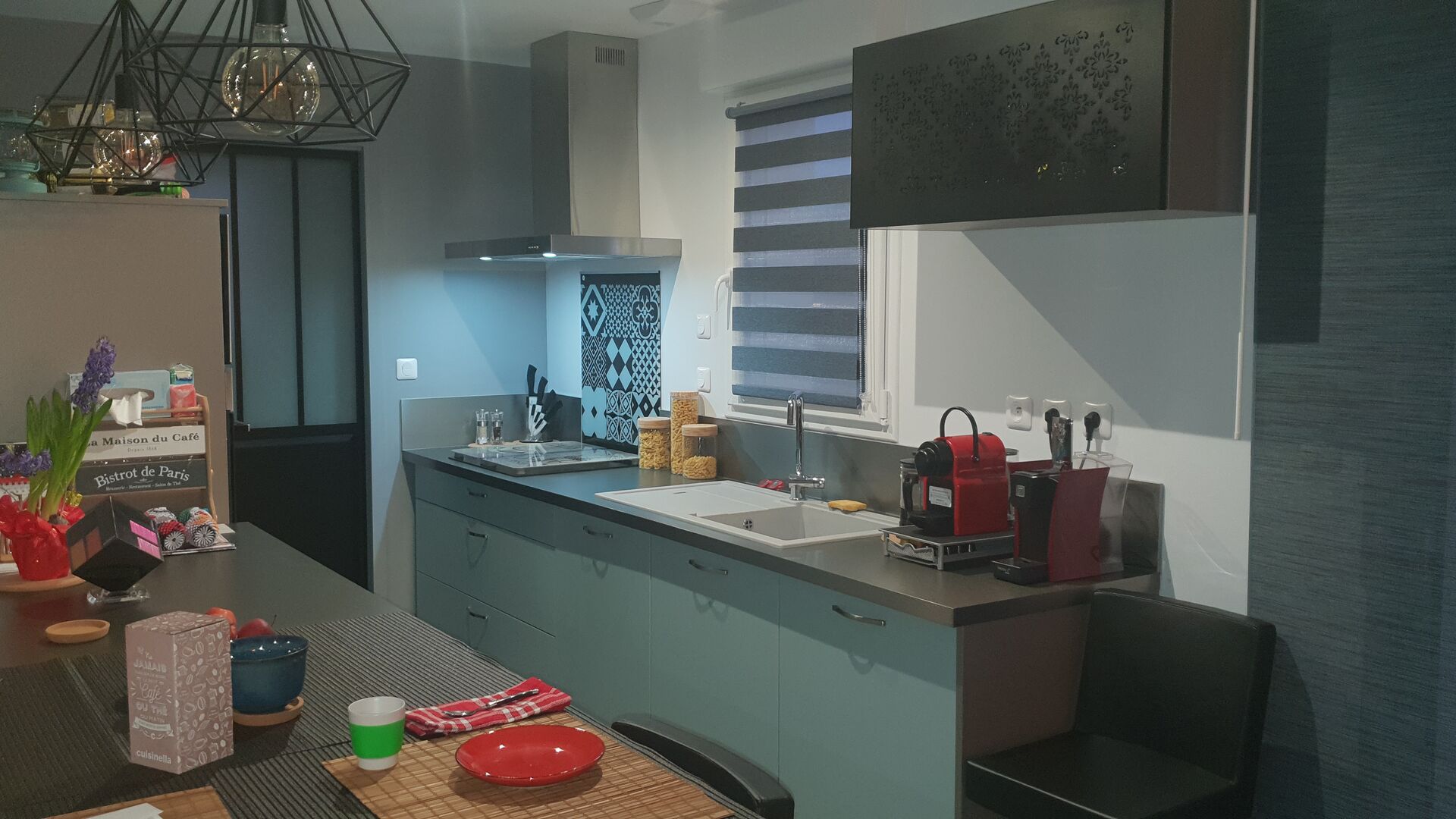 Cuisine équipée sur mesure Trend Blanc Mat et Nordic Spirit