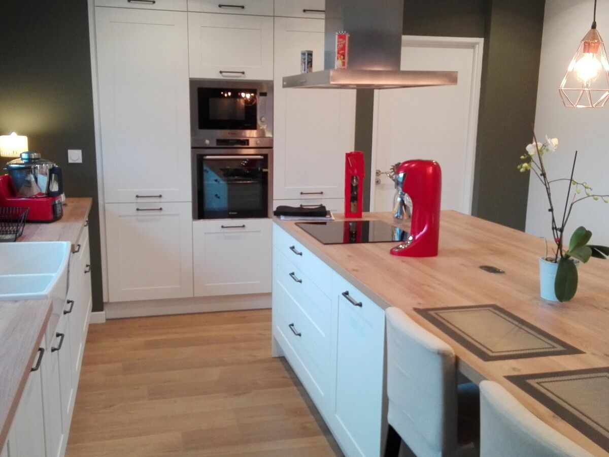 Rénovation cuisine équipée sur mesure Trend Blanc Mat