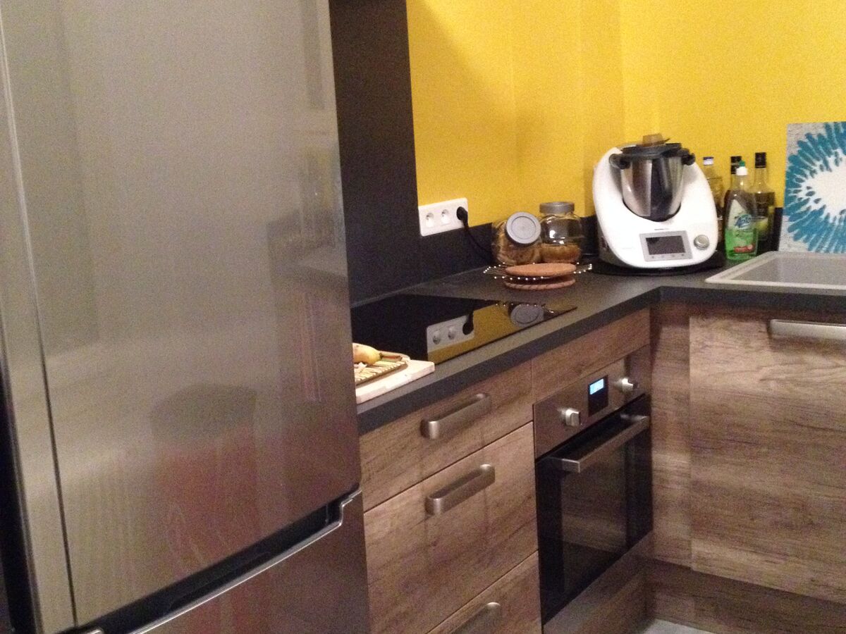 Cuisine avant-après sur mesure Trend + Winoka