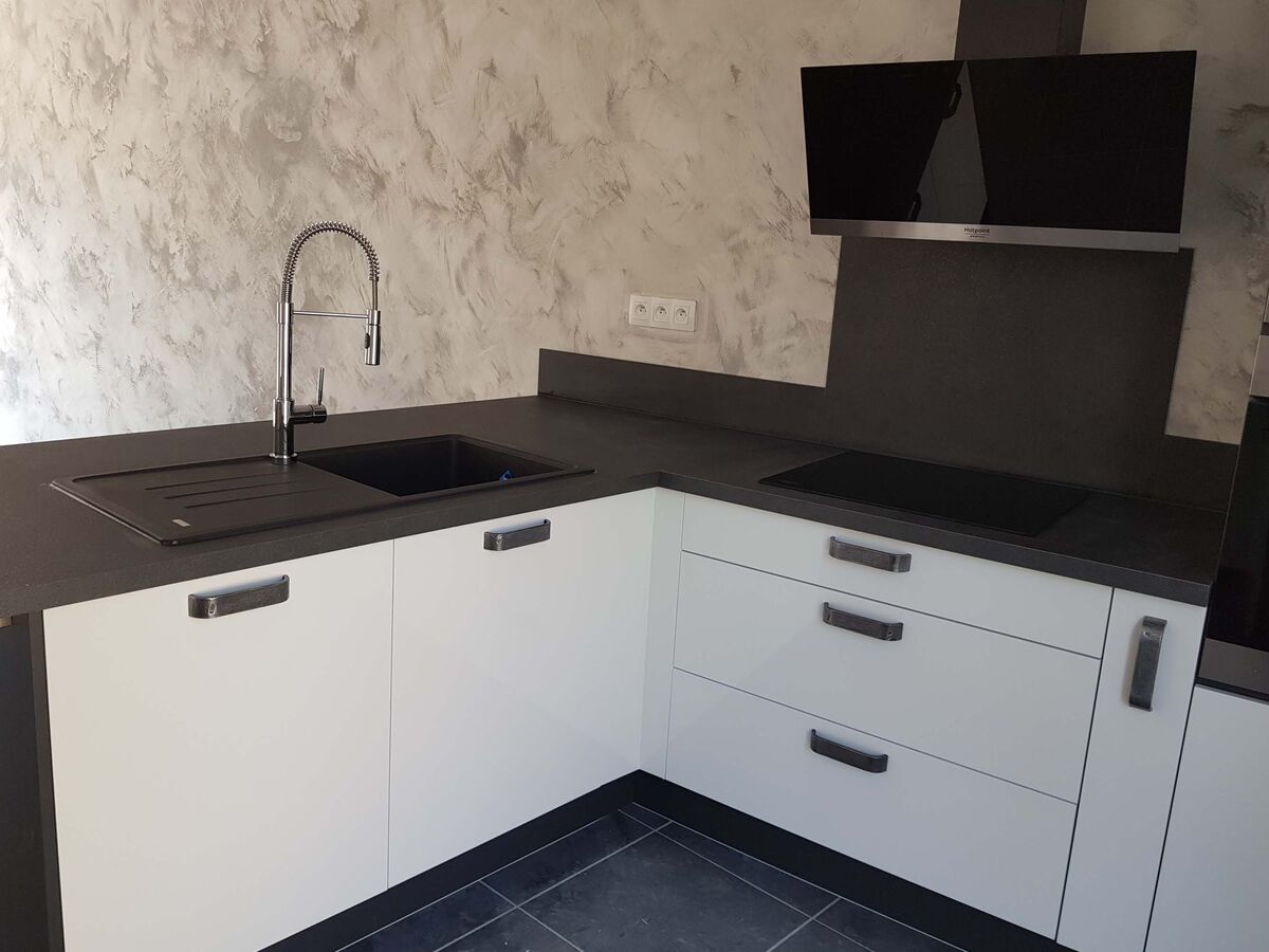 Rénovation cuisine équipée sur mesure Light Blanc Brillant