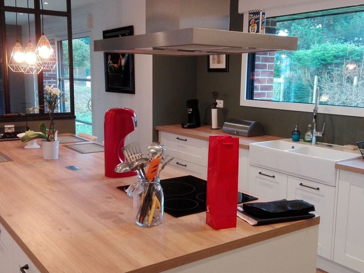 Cuisine avant-après sur mesure Trend Blanc Mat