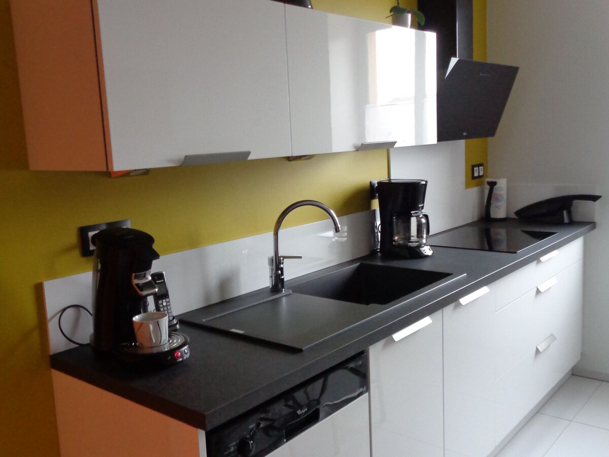 Cuisine équipée sur mesure Light Blanc brillant