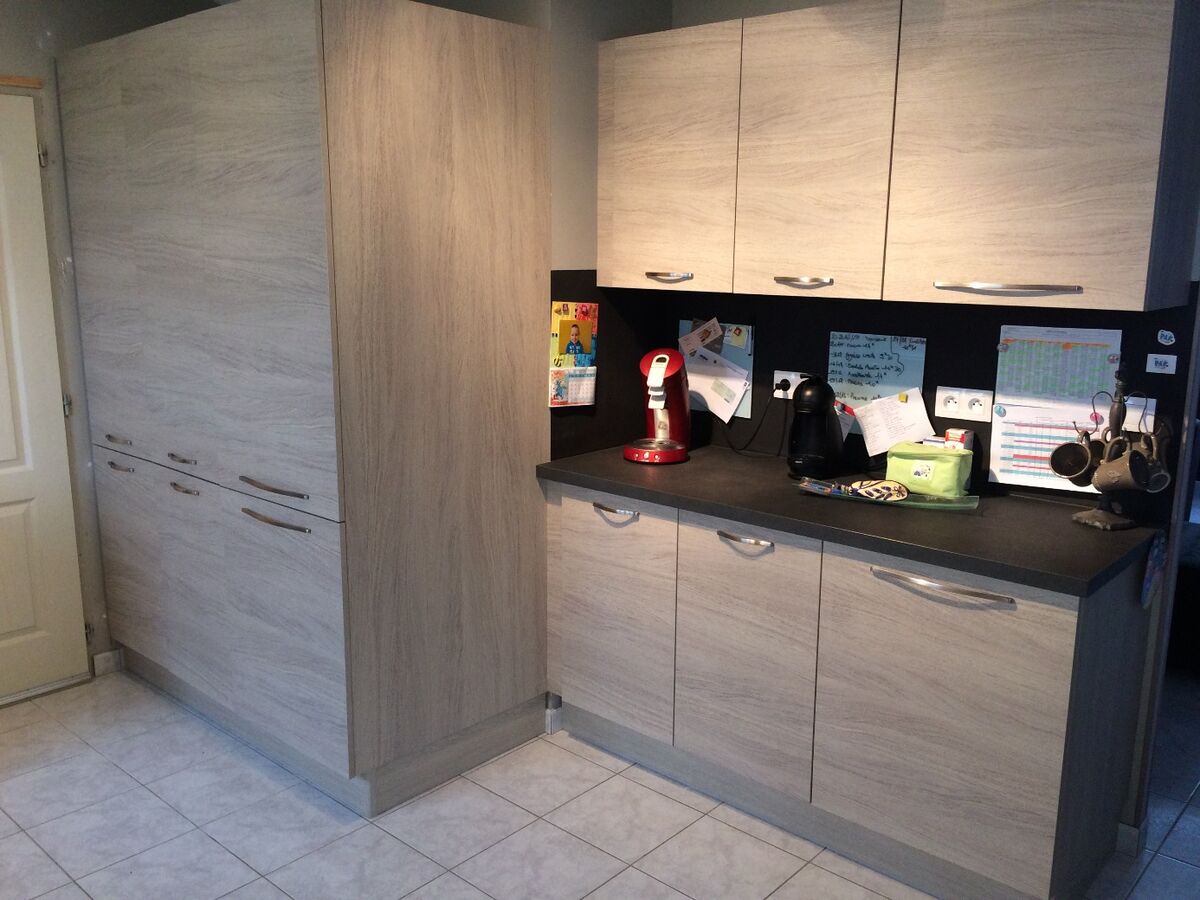 Rénovation cuisine sur mesure Label Chêne Sable Synchrone