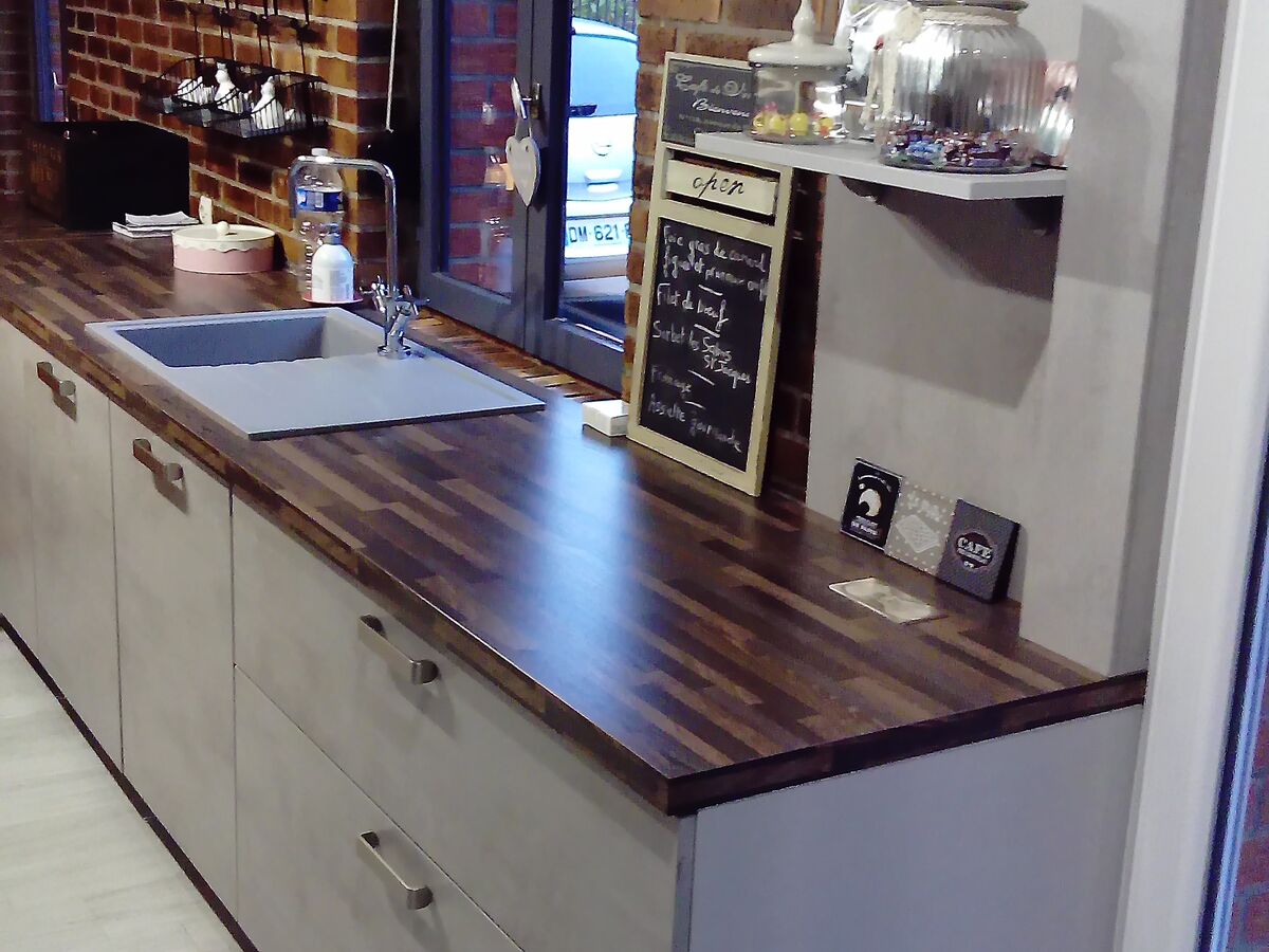 Cuisine avant-après sur mesure Label Béton Clair